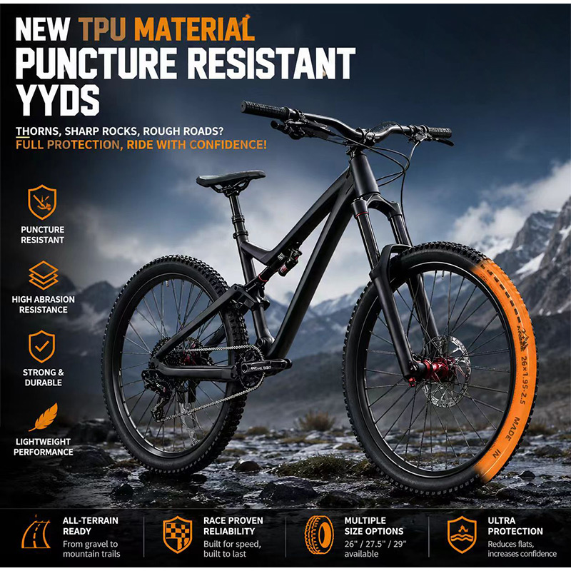 Mountain Biking Tube - Dağ Bisikleti Lastiği, İç Lastik, 29,
