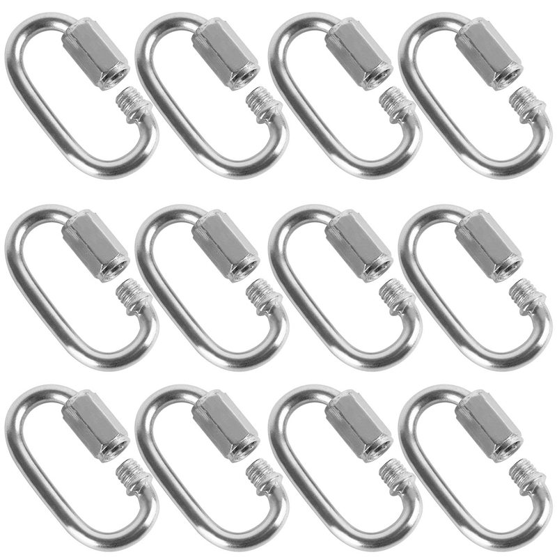 12 Adet Hızlı Bağlantı 4MM Pas - Chain Quick Link incelemesi ve fiyatı