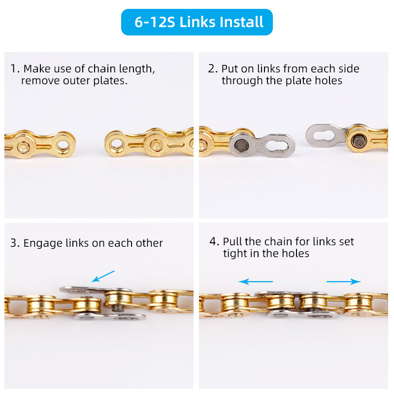 6 çift Zincir Eksik Bağlantı E - Chain Quick Link incelemesi ve fiyatı