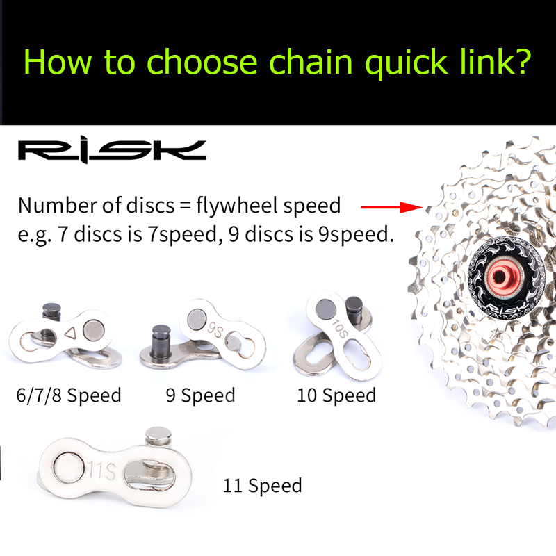 5 çift bisiklet zinciri hızlı  - Chain Quick Link incelemesi ve fiyatı