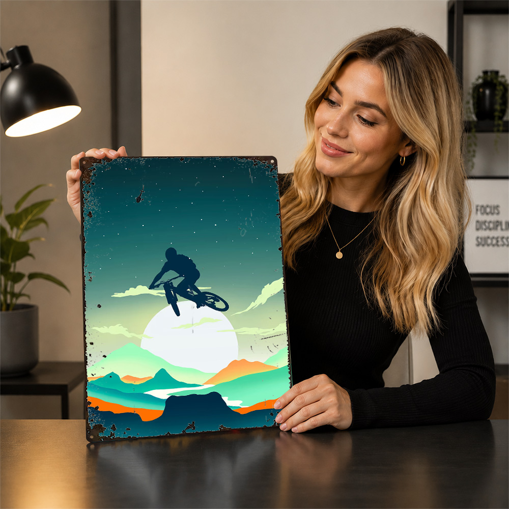Dağ Bisikleti Dokulu Poster Ki - Mountain Biking Europe incelemesi ve fiyatı